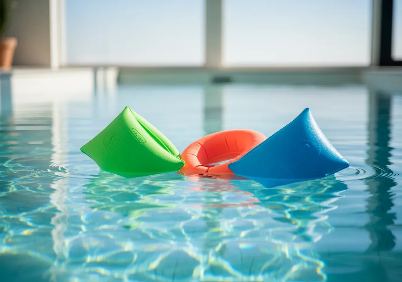 Armpuffar för barn i pool