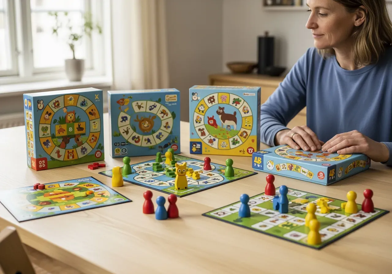 Lekfulla barnspel för nybörjare