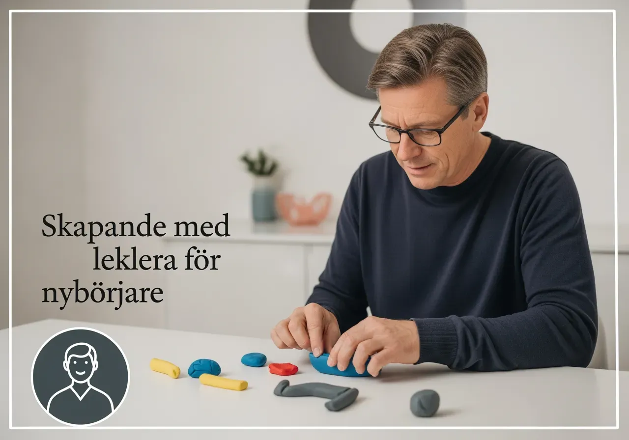 Skapande med leklera för nybörjare