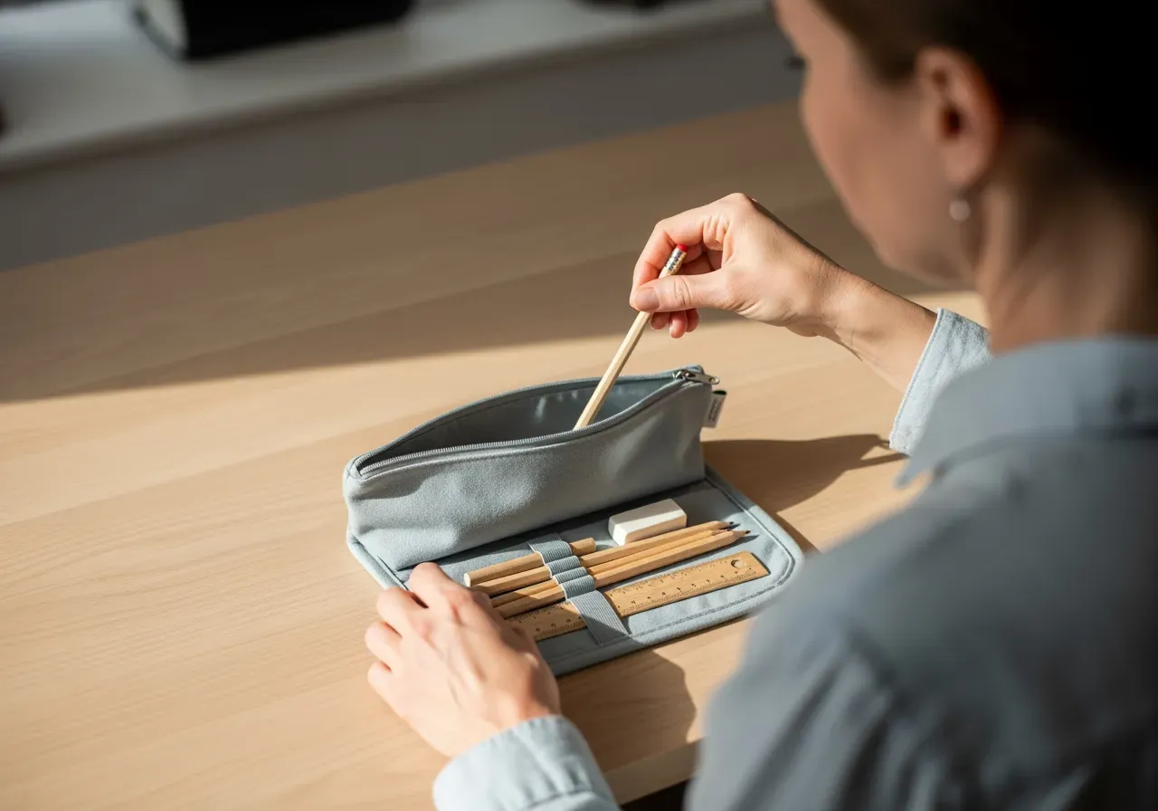 Pennfodral för barn och nybörjare