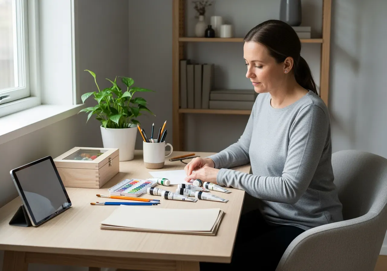 Skapande hemmahörna för nybörjare