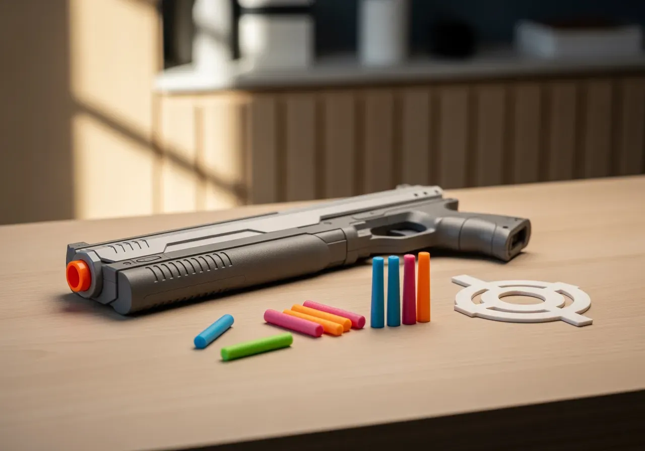 Skumpilskjutare och startset för barn