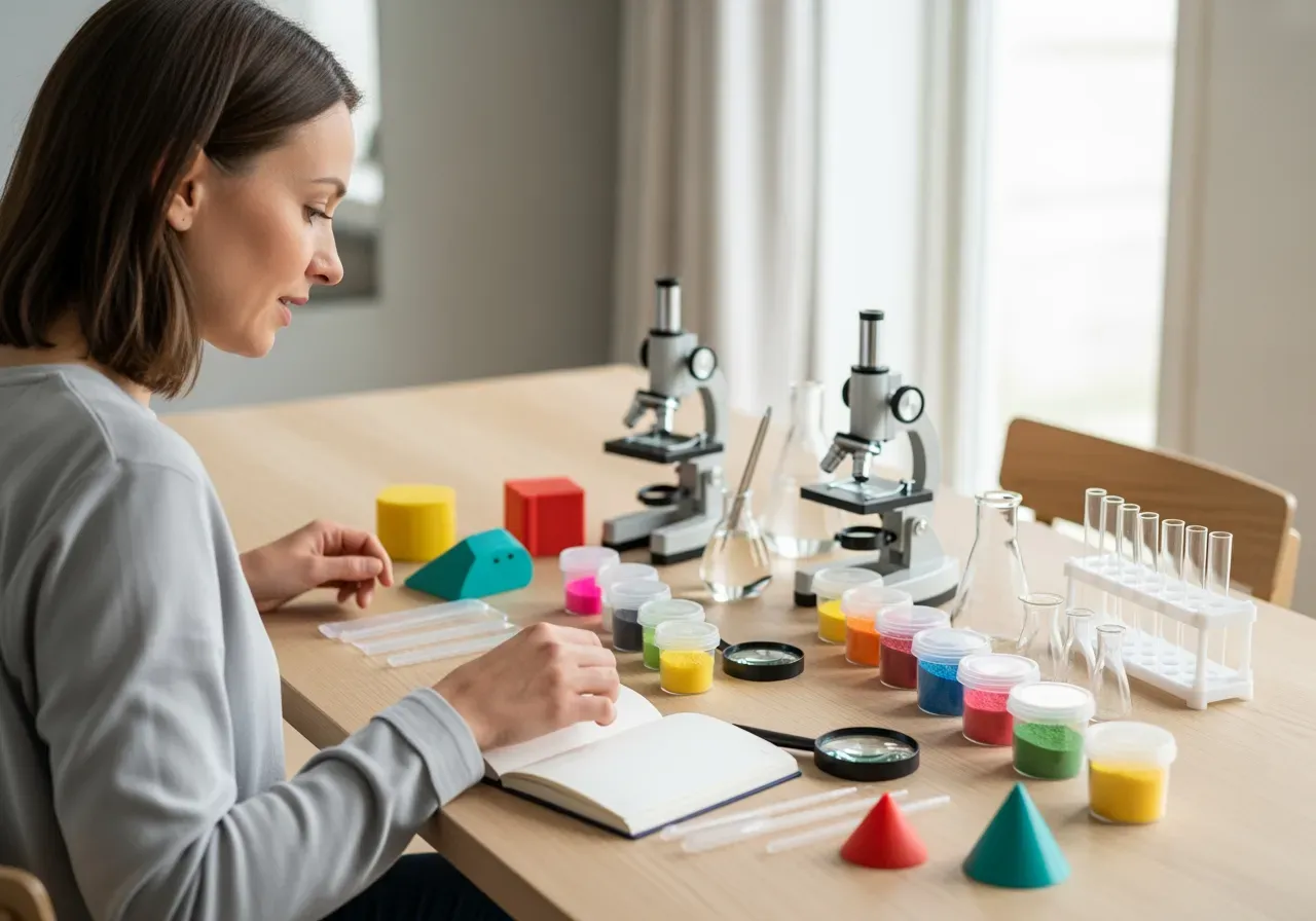Nybörjarvänliga vetenskapsleksaker för barn