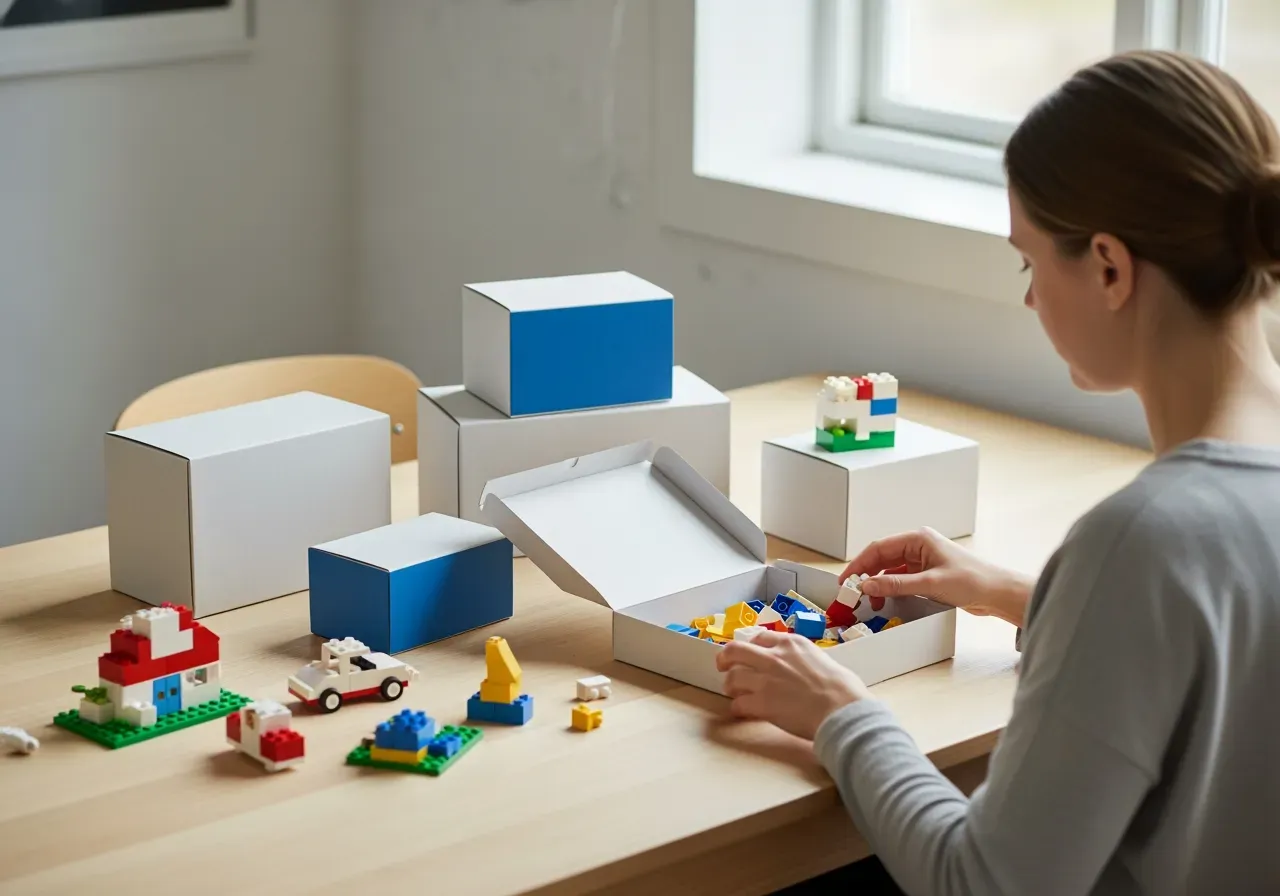 Enkla LEGO-set för nybörjare