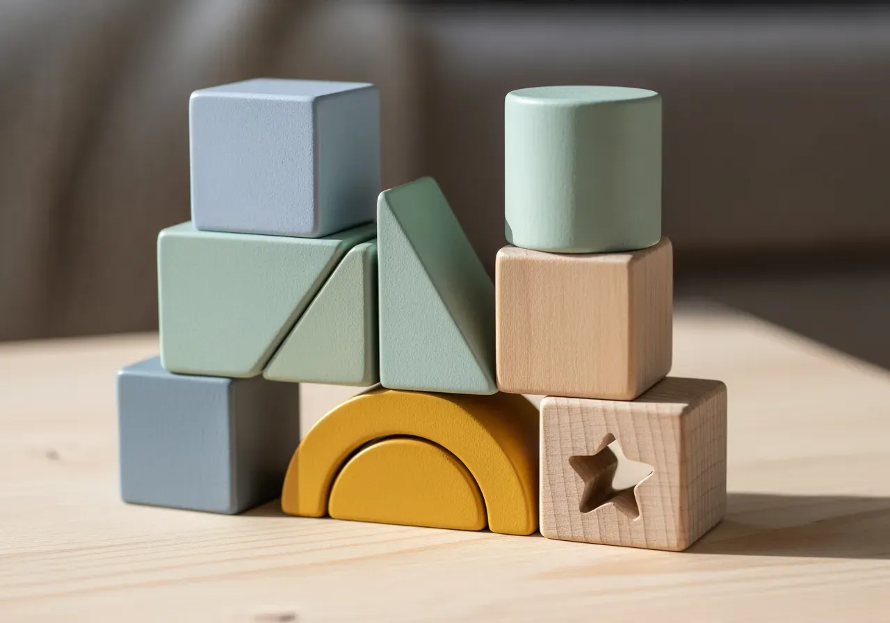 Första byggklossar för bebisar