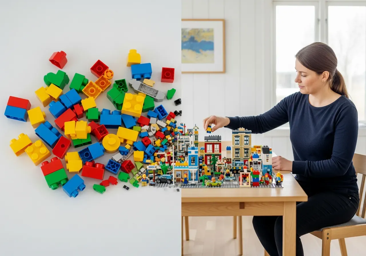 Från DUPLO till LEGO stad