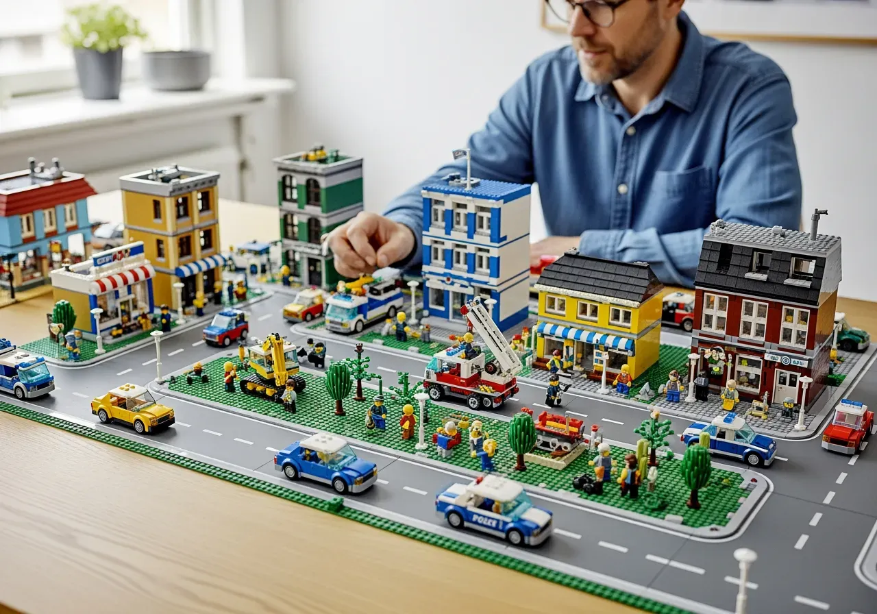 LEGO City fordon och stadsliv