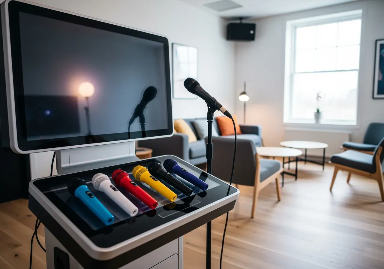 Karaoke och medielek för barn