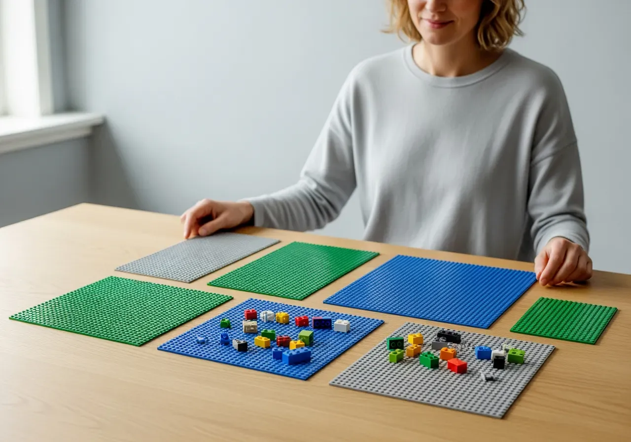 LEGO Classic basplattor för start