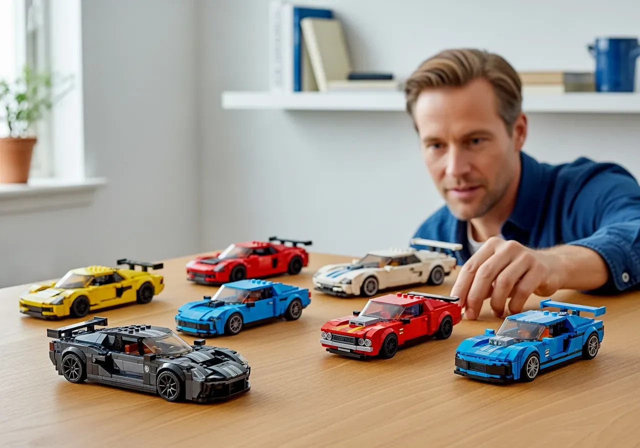 Ikoniska sportbilar i LEGO Speed Champions