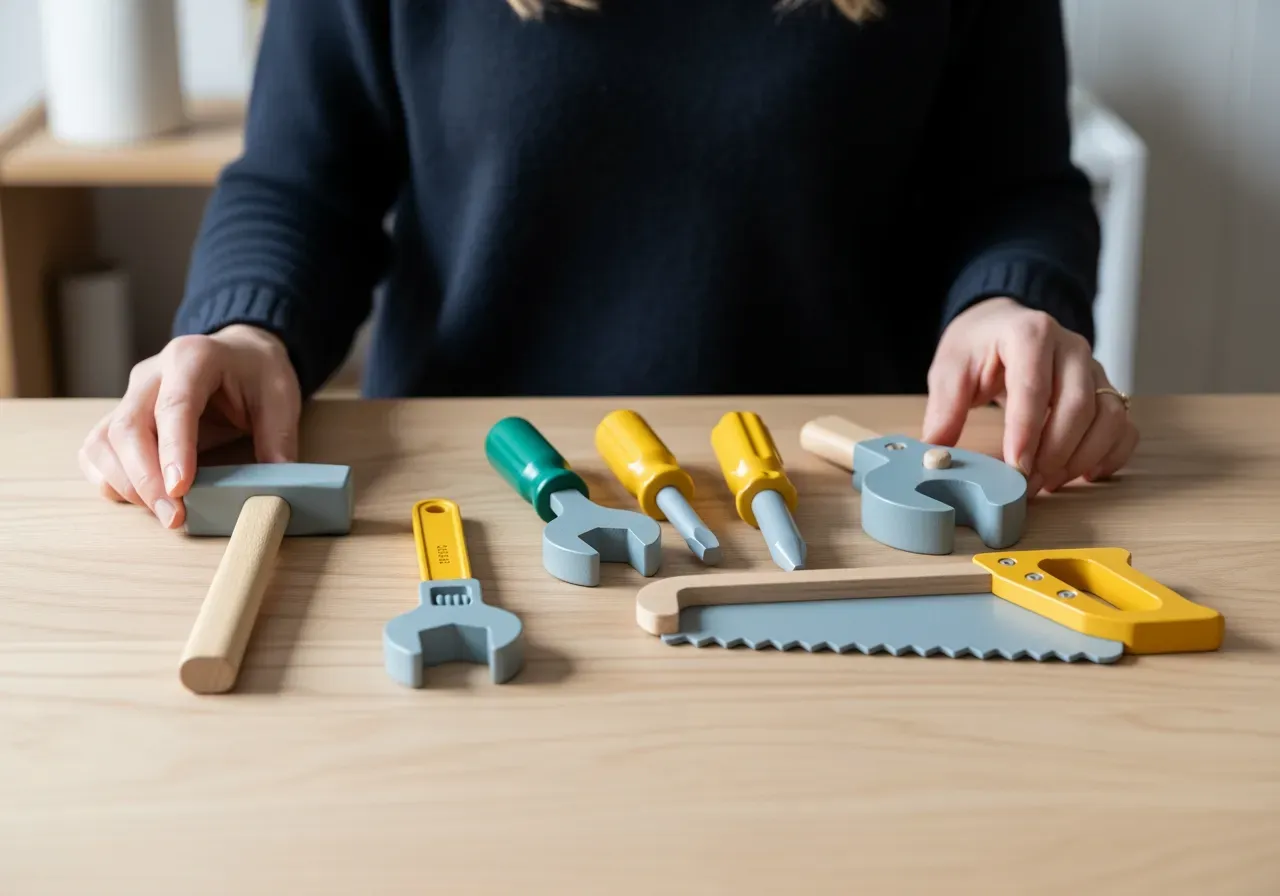 Leksaksverktyg för nybörjare hemma