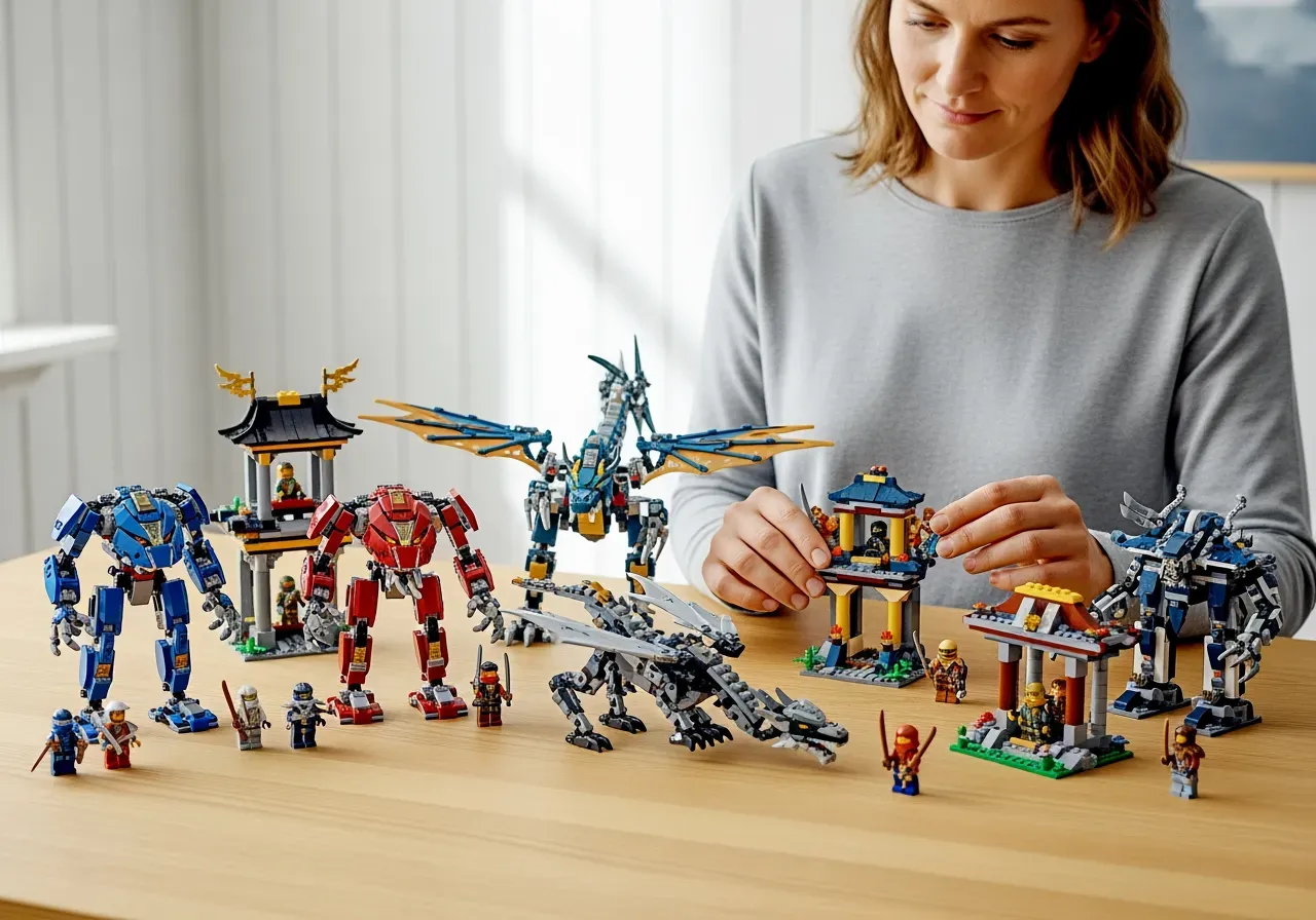 LEGO Ninjago val på mellannivå