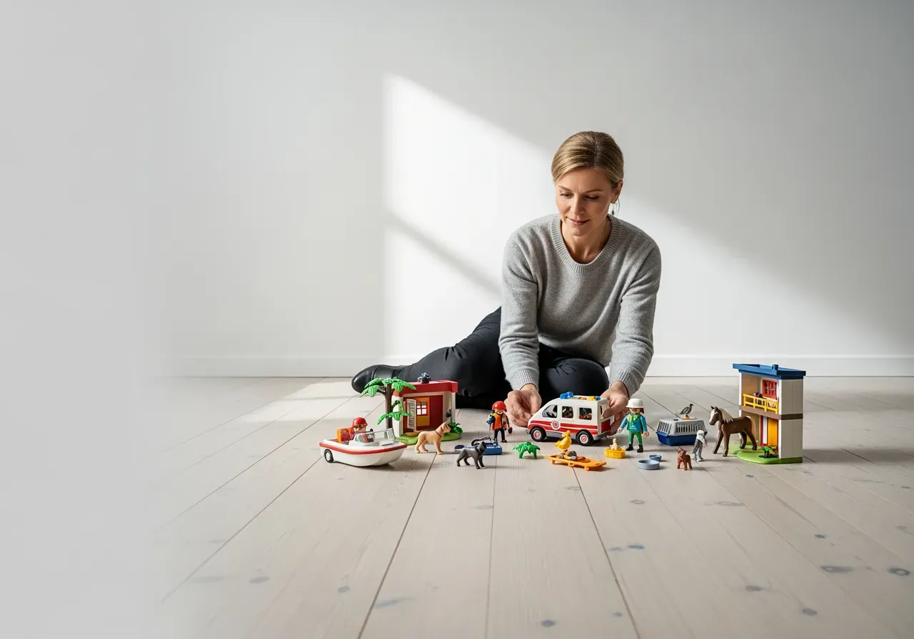 Playmobil för nybörjare djur och räddning
