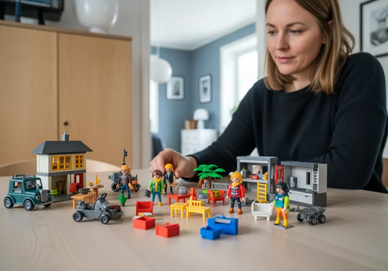 Playmobil rollspel för nybörjare hemma