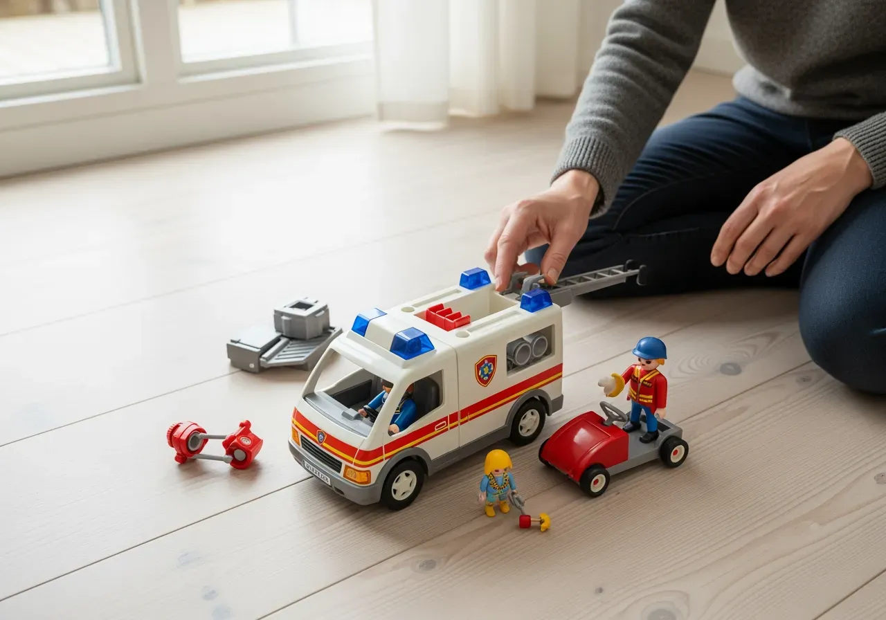 Playmobil utryckningsfordon för nybörjare