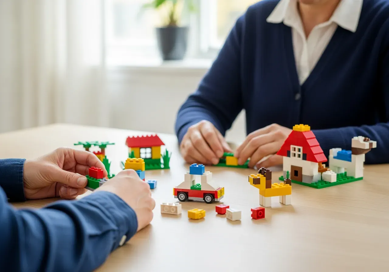 Små LEGO set för nybörjare