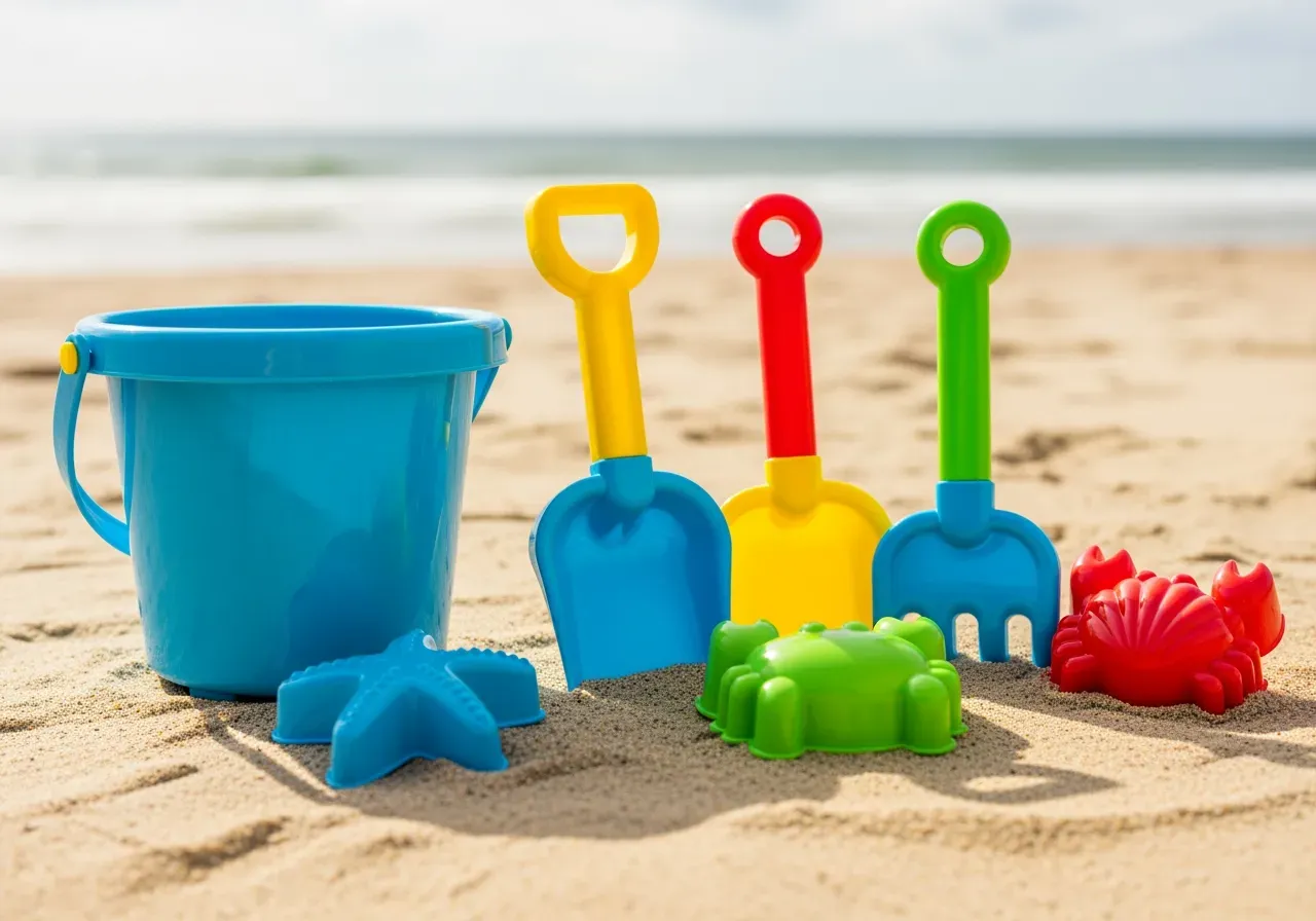 Startkit för småbarn med sandlek