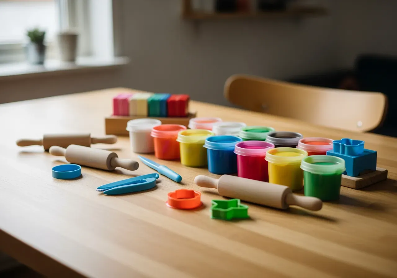 för kreativ lek i hemmet