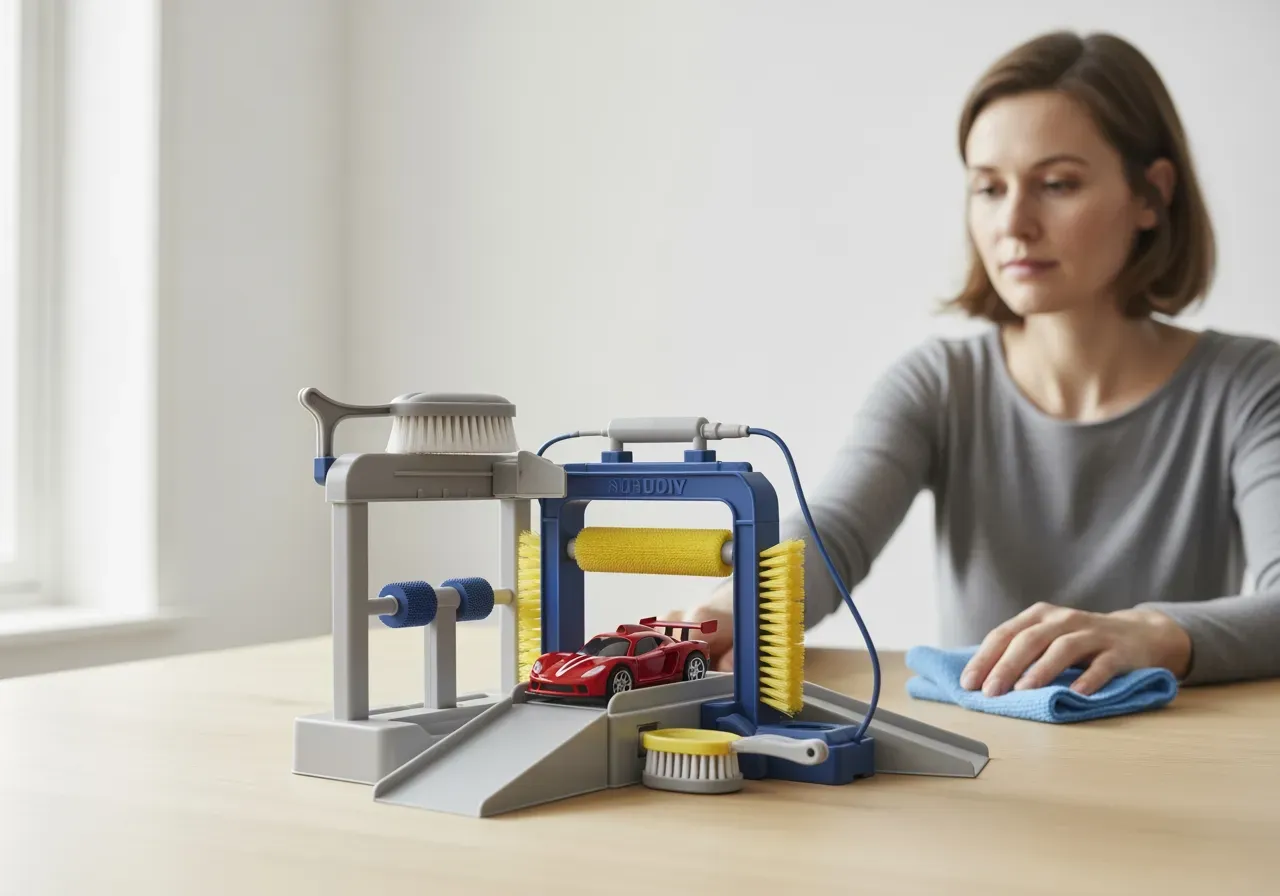 Biltvätt och tillbehör med Blixten McQueen