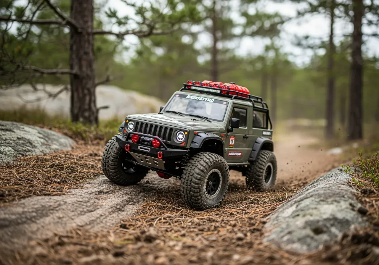 Radiostyrda Crosslander fordon för barn