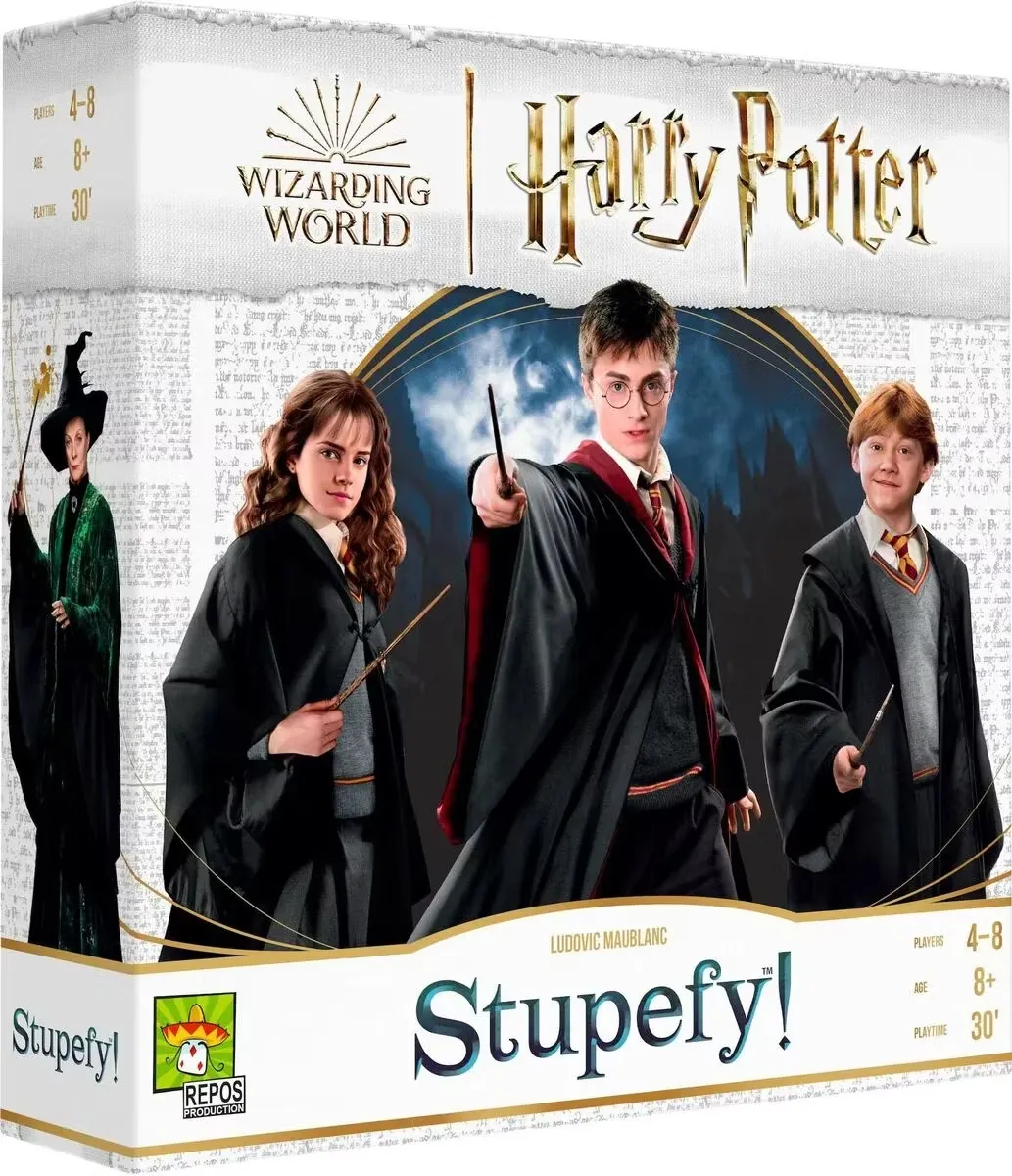 Asmodee Stupefy Harry Potter Sällskapsspel Nordic