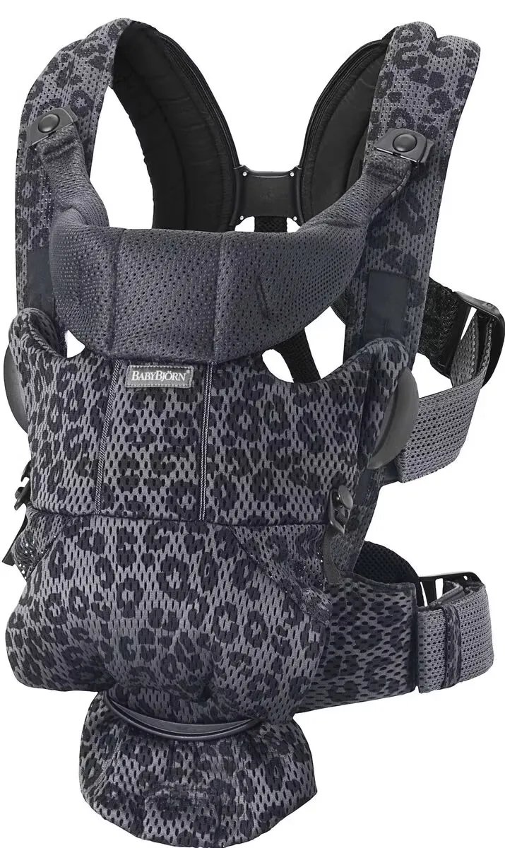 BabyBjörn Move Bärsele 3D Mesh Leopard Anthracite