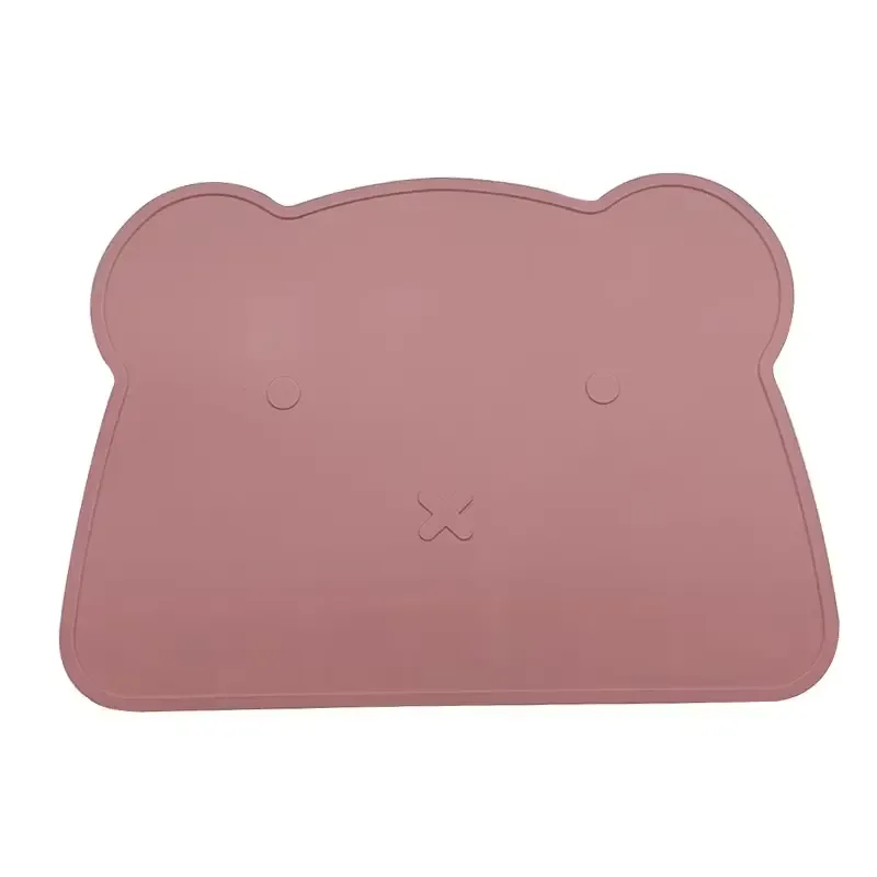 BabyBloom Silikon Underlägg Mörkrosa