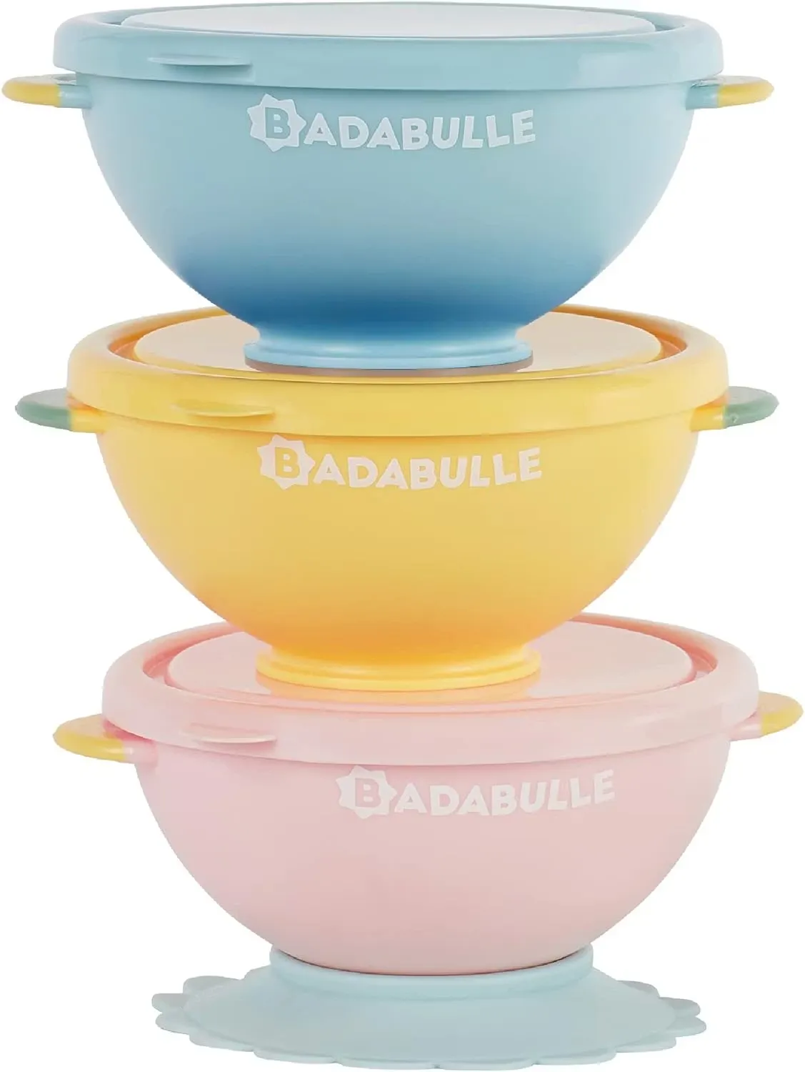 Badabulle Skålar 3-Pack 300ml