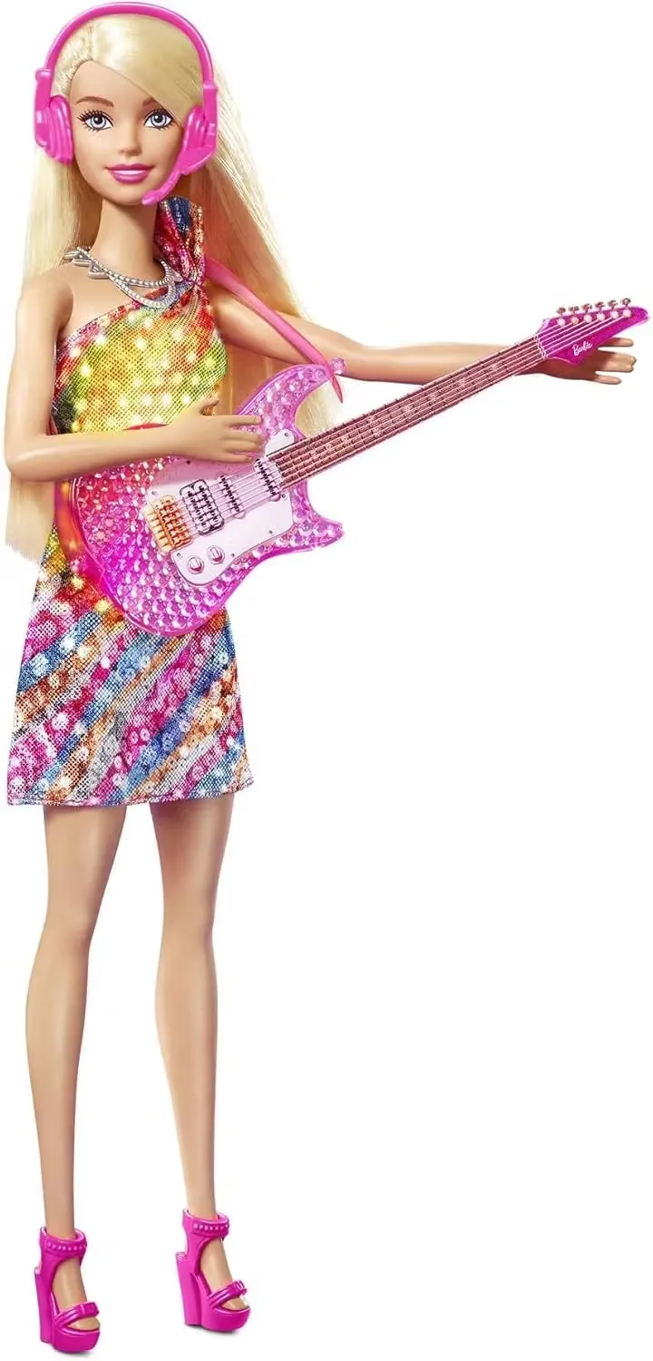 Barbie Big City Big Dreams Malibu Docka Med Gitarr