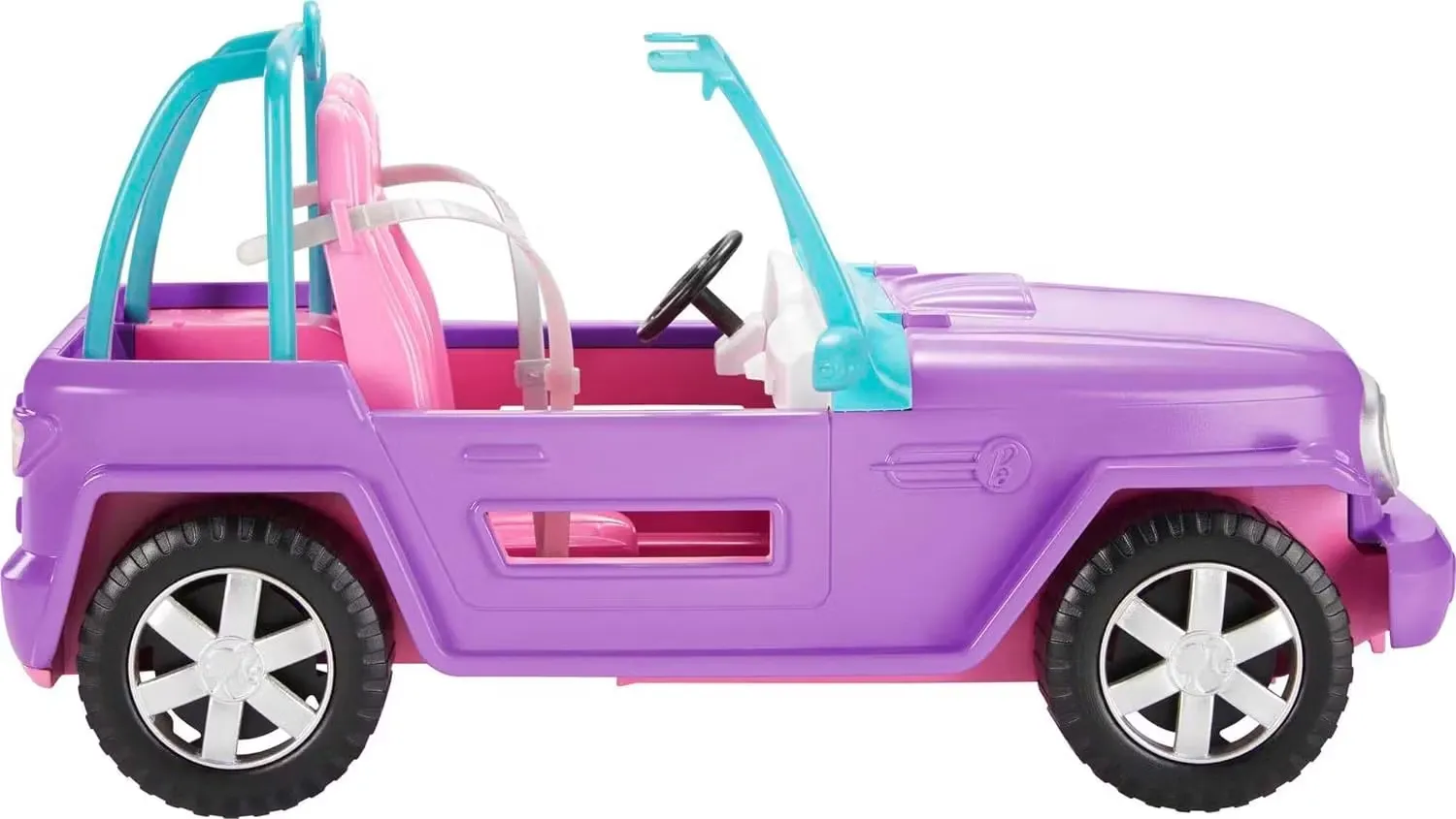 Barbie Bil Jeep Lila