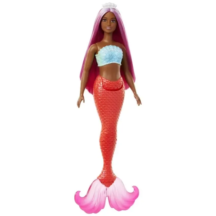 Barbie Core Mermaid Dark Coral