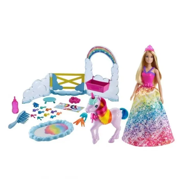 Barbie Dreamtopia Rainbow unicorn Lekset