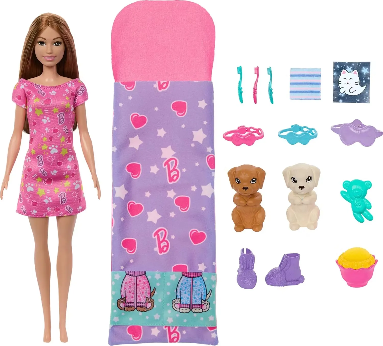 Barbie Lekset Pyjamasparty