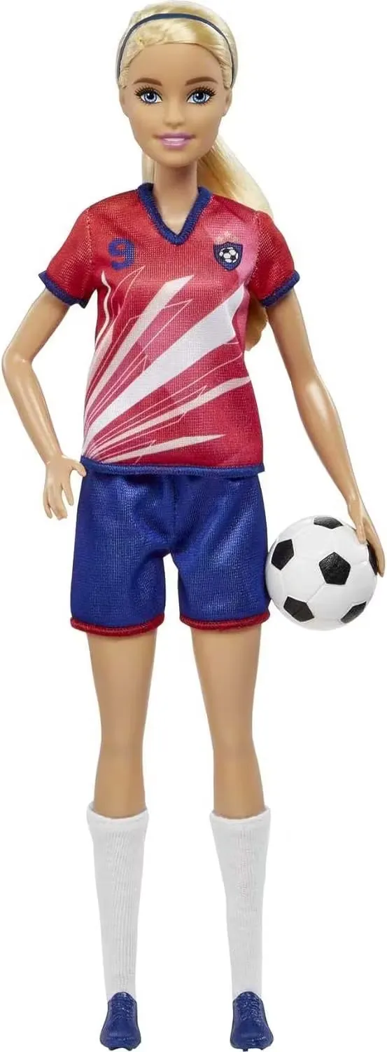 Barbie Made To Move Fotboll Docka