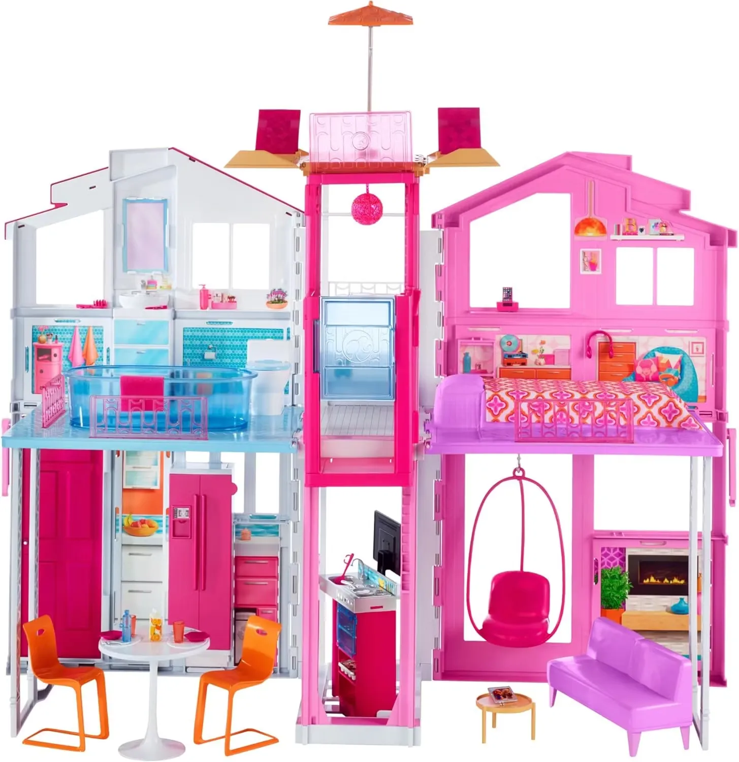 Barbie Malibu Townhouse dockhus