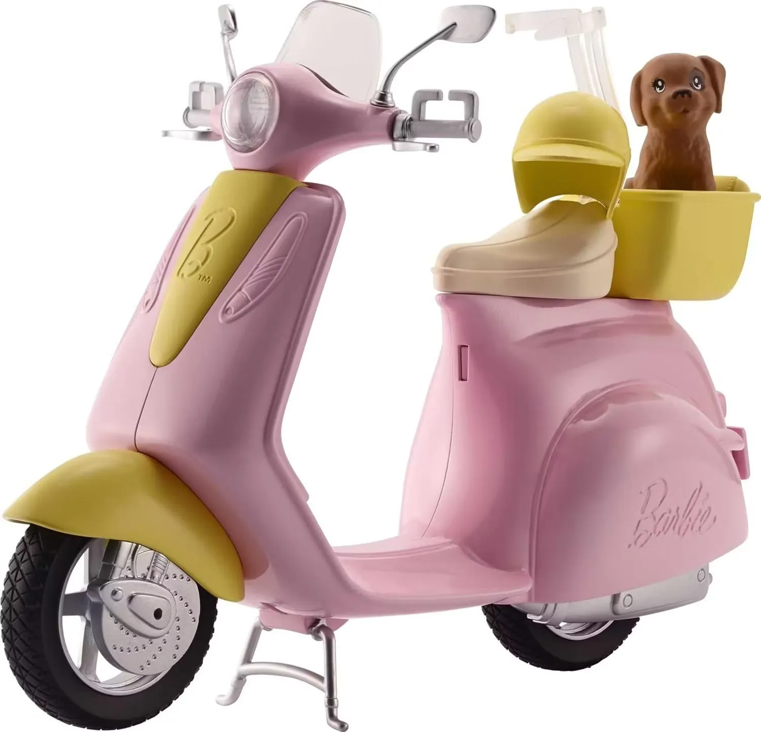 Barbie Scooter Med Hundvalp