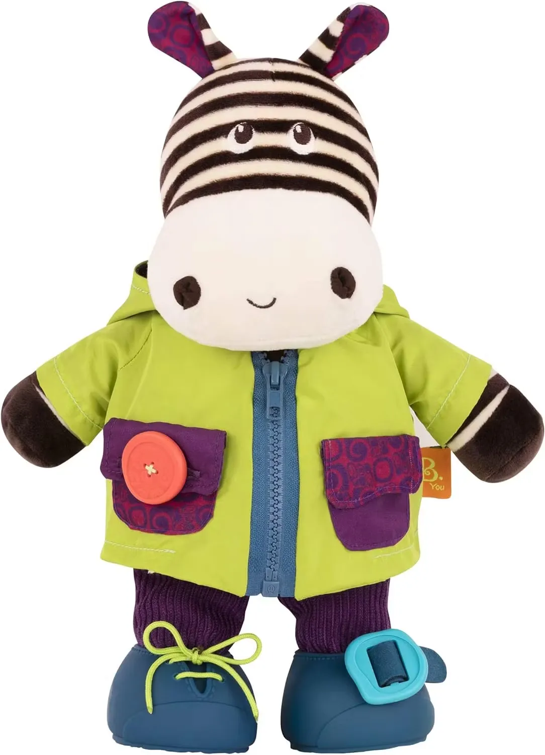 Battat Toys Gosedjur Zebra 38 cm