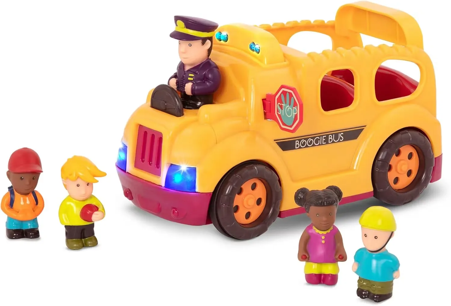 Battat Toys Skolbuss Med Figurer
