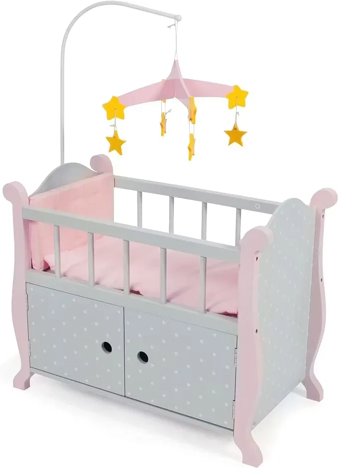 Bayer Chic Docksäng Med Sängmobil Grå