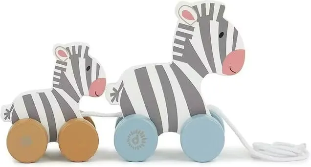 Bieco Dragleksak Zebra Familj