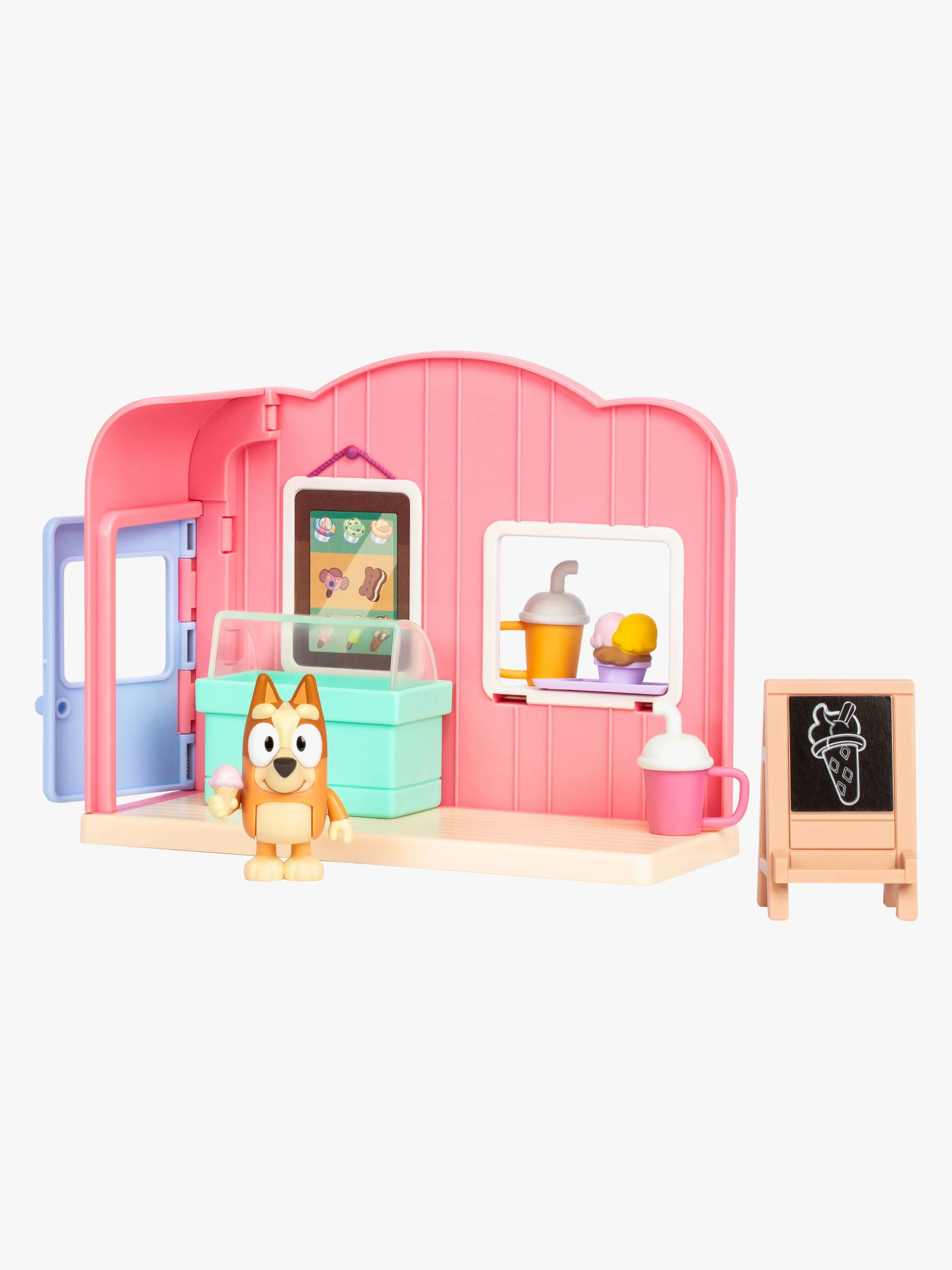 Bluey Lekset Glassbutik med Figur