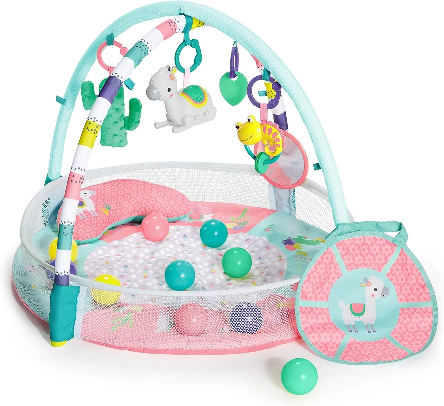Bright Starts 4 i 1 Babygym Rosa