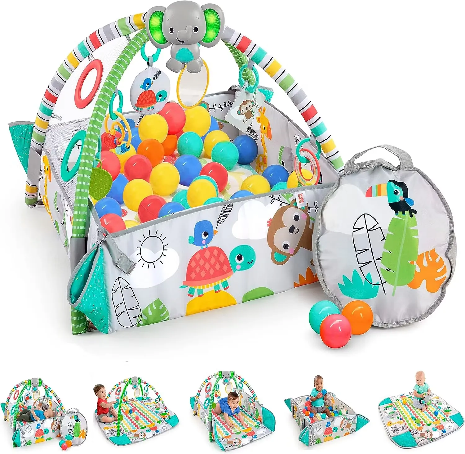 Bright Starts 5-i-1 Babygym