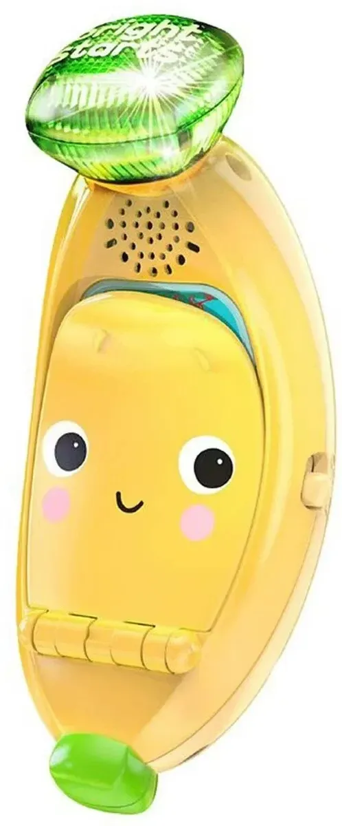 BrightStarts Bablin' Banana Ring and Sing Aktivitetsleksak