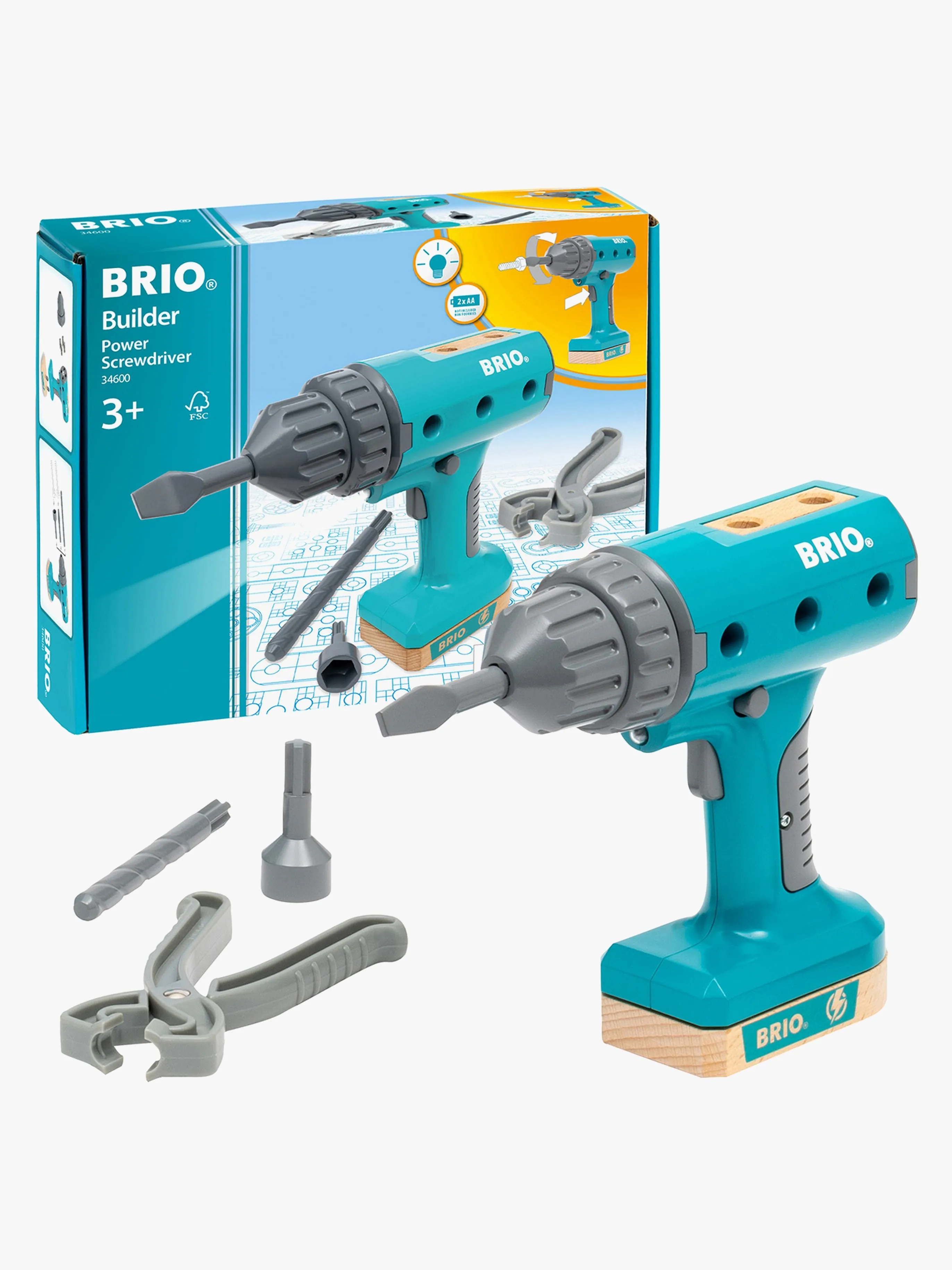 BRIO 34600 Builder Kraft Skruvmejsel
