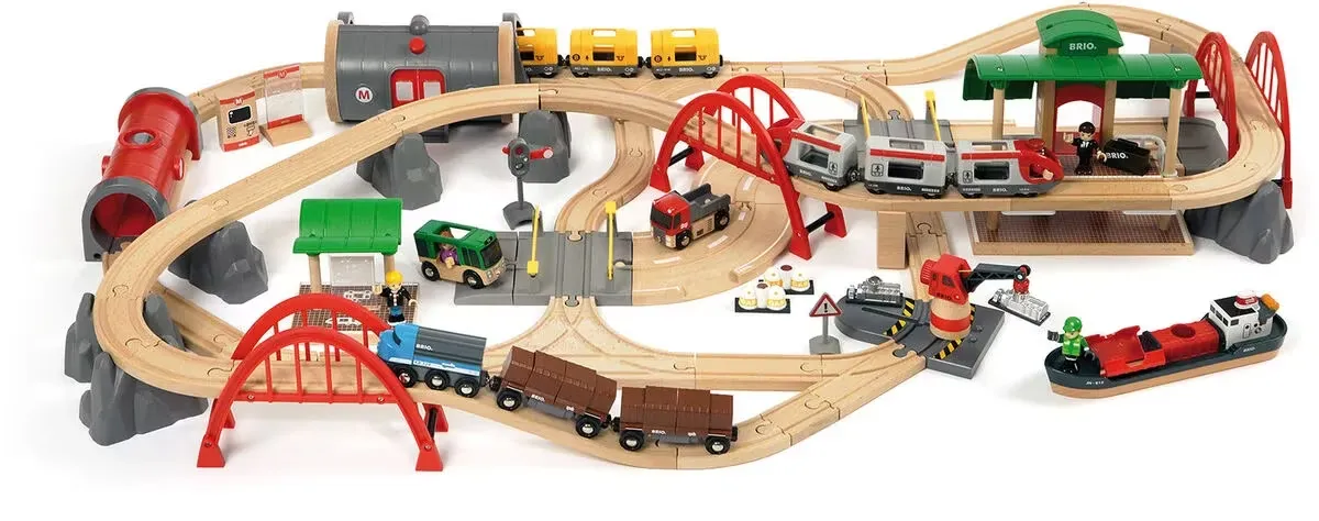 BRIO World 33052 Deluxe Järnvägsset