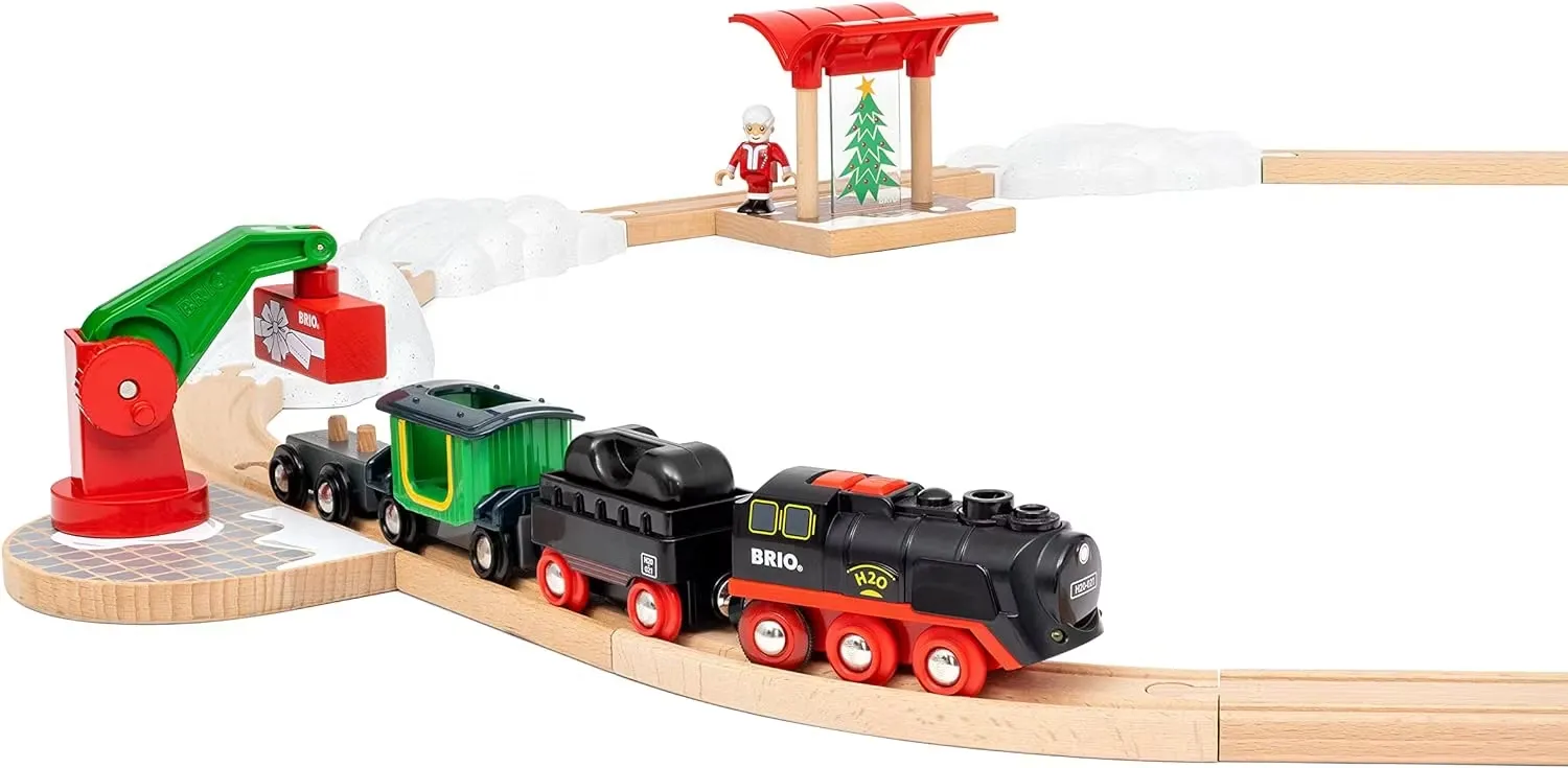 BRIO World 36014 batteridriven ånglok julset