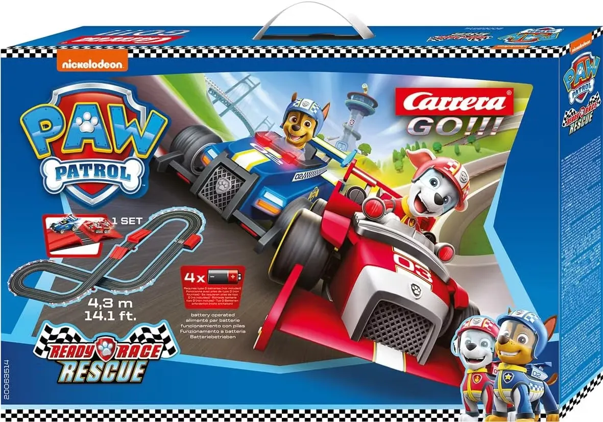 Carrera GO!!! Paw Patrol Bilbana Ready Race Rescue