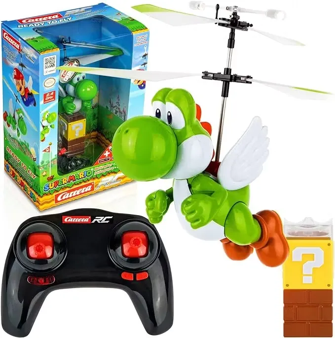 Carrera Nintendo Super Mario 2,4GHz Flying Yoshi  Radiostyrd Helikopter
