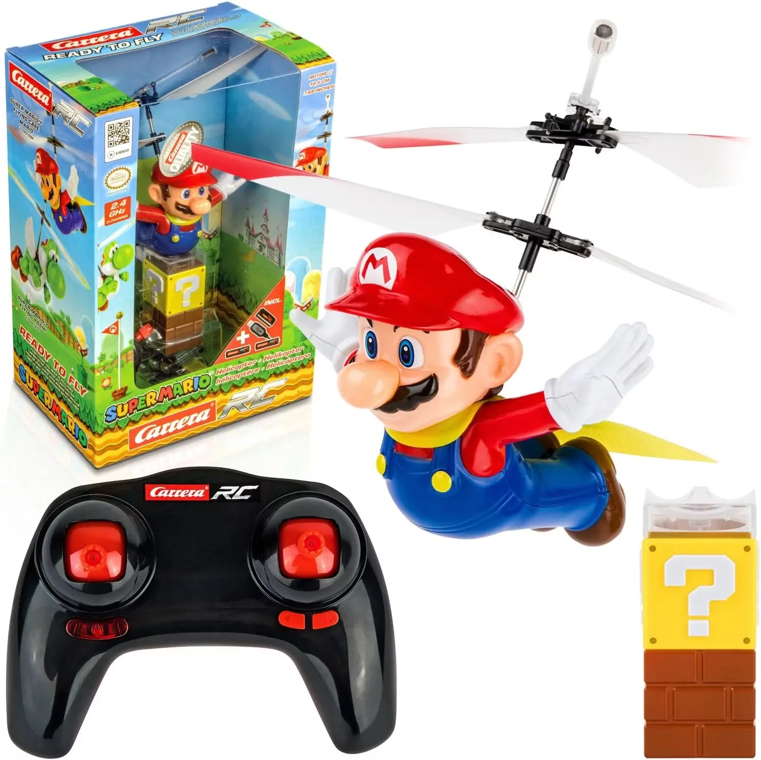 Carrera RC Nintendo Super Mario 2,4GHz radiostyrd helikopter